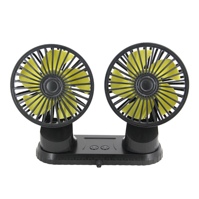 Unisex double fan with adjustable tilt Stornfield