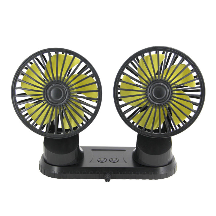 Unisex double fan with adjustable tilt Stornfield