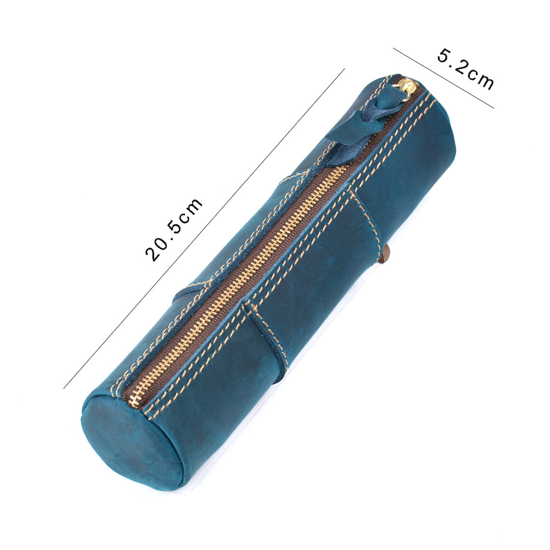 Leather Pencil Case Roll