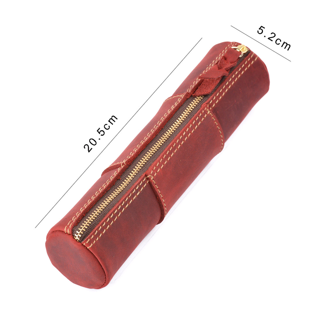 Leather Pencil Case Roll