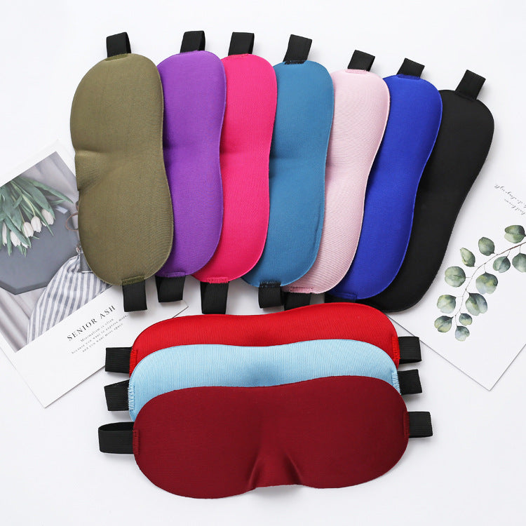 Unisex nan light-blocking travel mask with thermoformable nylon cover and wide comfort band Stornfield