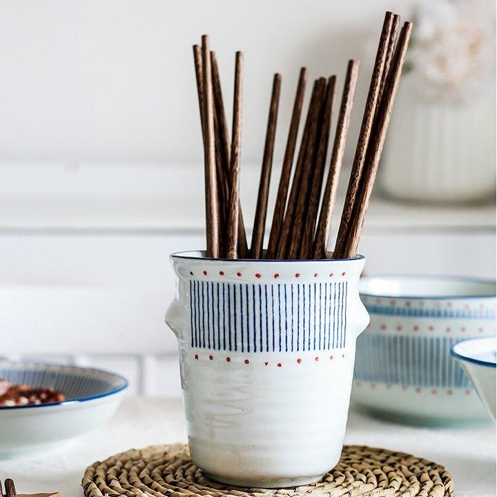 Japanese Handcrafted Ceramic Glazed Chopsticks Holders | Stornfield