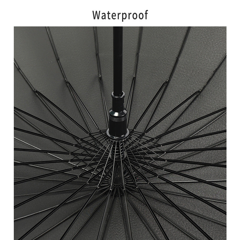 Women's Automatic Umbrella with Ergonomic Handle and Windproof Construction Stornfield