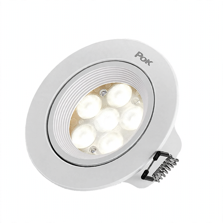 LED recessed spotlight 3–12 W, plastic