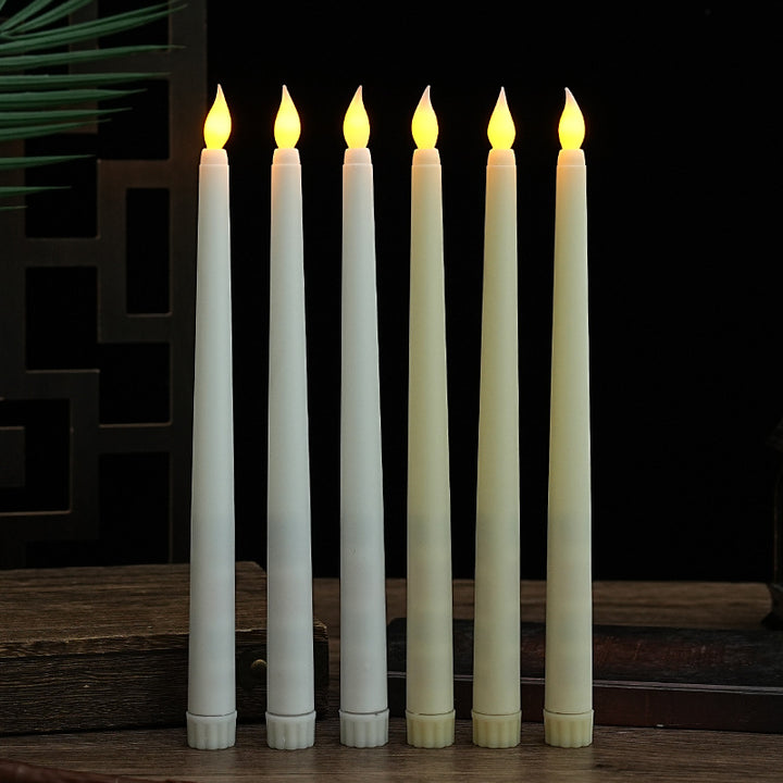 LED Spiral Shaped Taper Candles