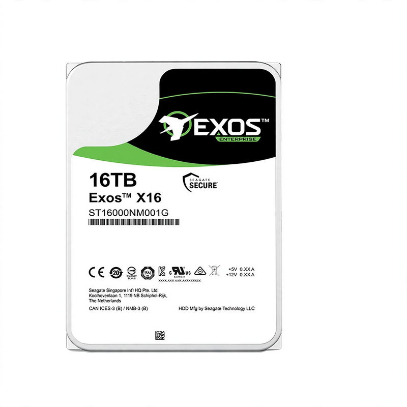 Enterprise Hard Drive 3.5", Model Exos X16
