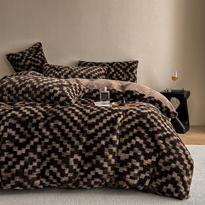 Milk fiber bedding set, winter, antistatic