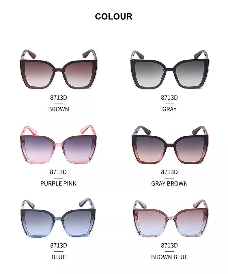 Billie Retro Sunglasses | Square & Trendy | Stornfield