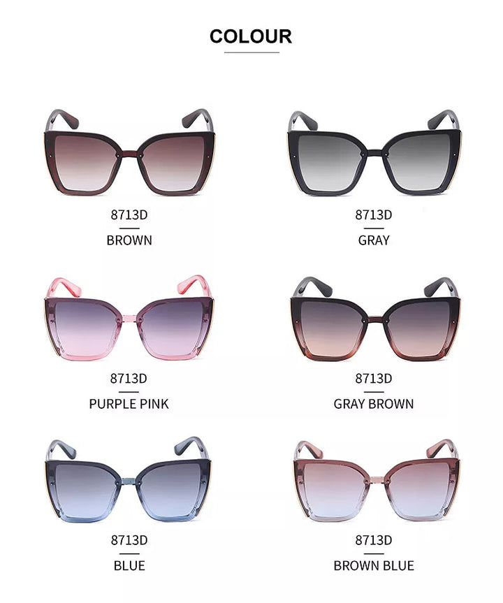 Billie Retro Sunglasses | Square & Trendy | Stornfield
