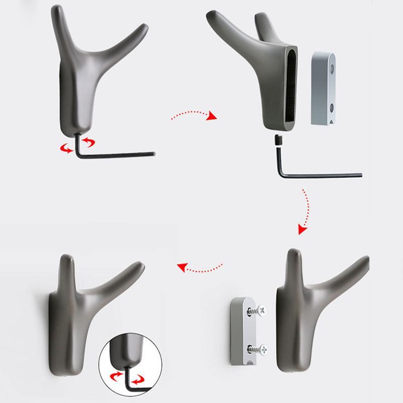 Horns Coat Hooks Wall Decoration | Stornfield