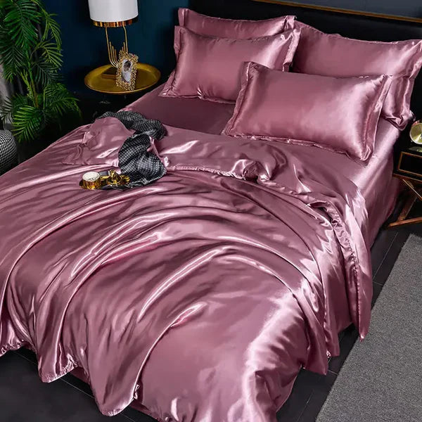 Satin Duvet Cover - Velora | Stornfield