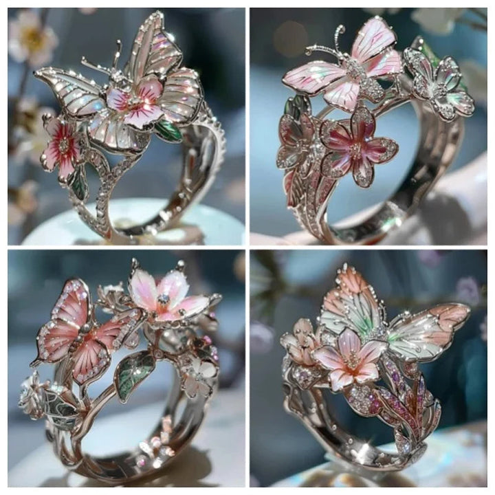 Butterfly flower ring | Stornfield