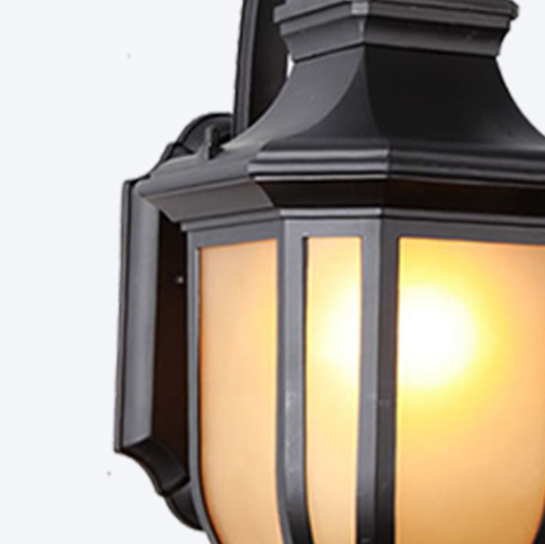Modern European Minimalist Aluminum Alloy Square Outdoor 1-Light Wall Sconce Lamp | Stornfield