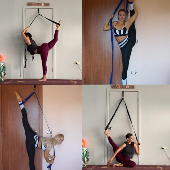 Adjustable Rubber Yoga Strap | Stornfield