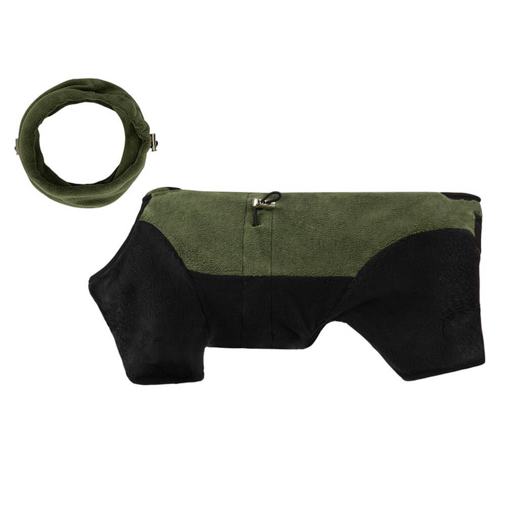 Stornfield | Full Protection Fleece Dog Bodysuit with Detachable Collar