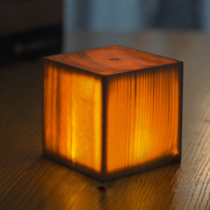Stylish LED Table Lamp - WoodGlow | Stornfield