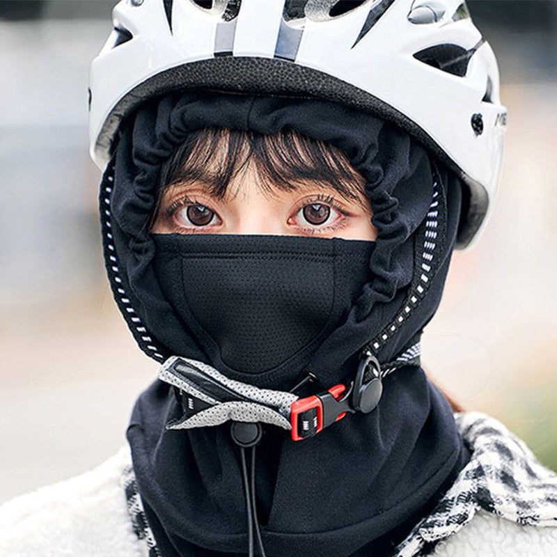Hooded Face Mask with Neck Warmer for Cycling | Stornfield