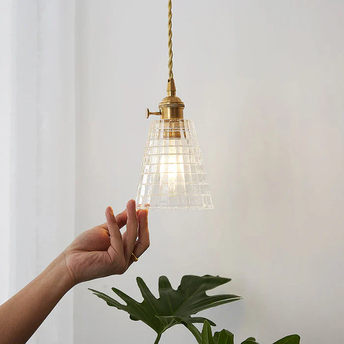 Glass Pendant Lamp - OpulentGlow | Stornfield