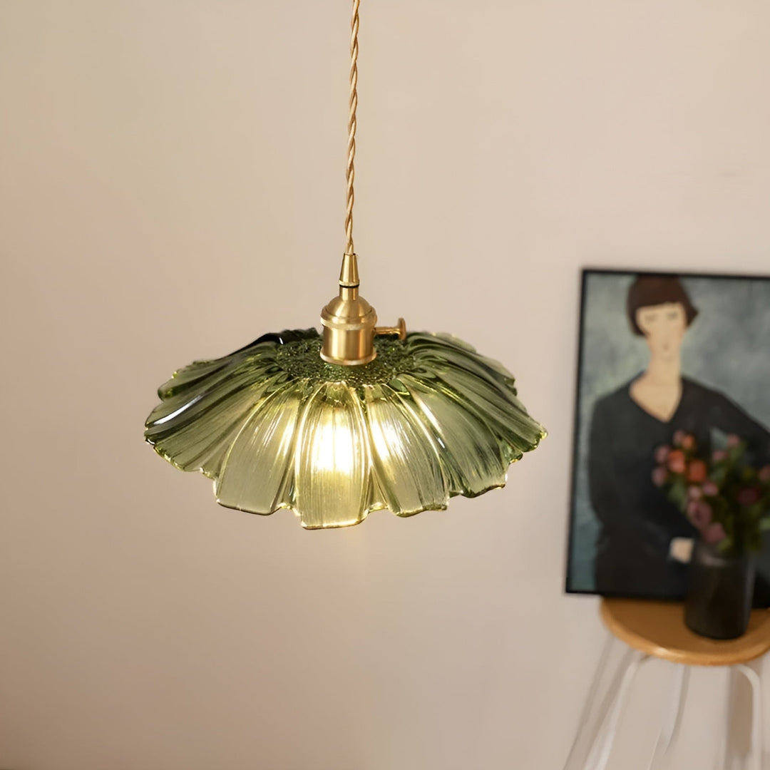 Hanging lamp with floral motif – Warm light & stylish design | For your home | Stornfield