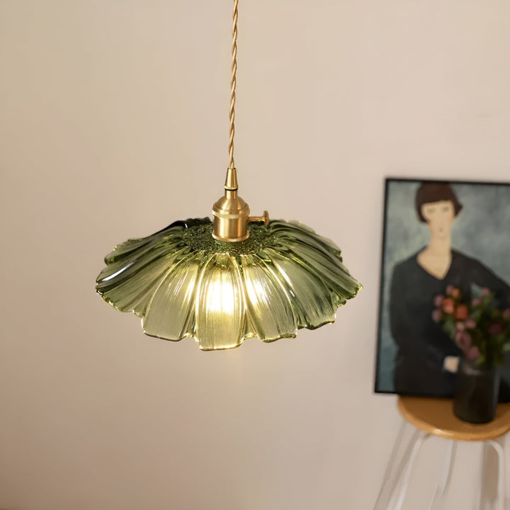 Hanging lamp with floral motif – Warm light & stylish design | For your home | Stornfield