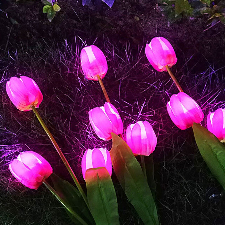 Stornfield | Solar Garden Light Tulip LED Landscape Stake Light Tulip