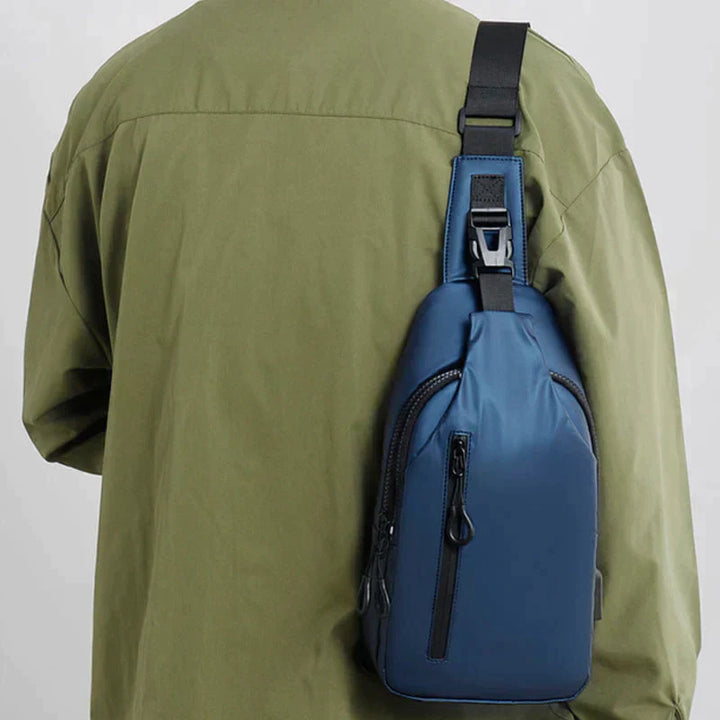 UrbanShield Waterproof Shoulder Bag with Anti-Theft Design | Stornfield