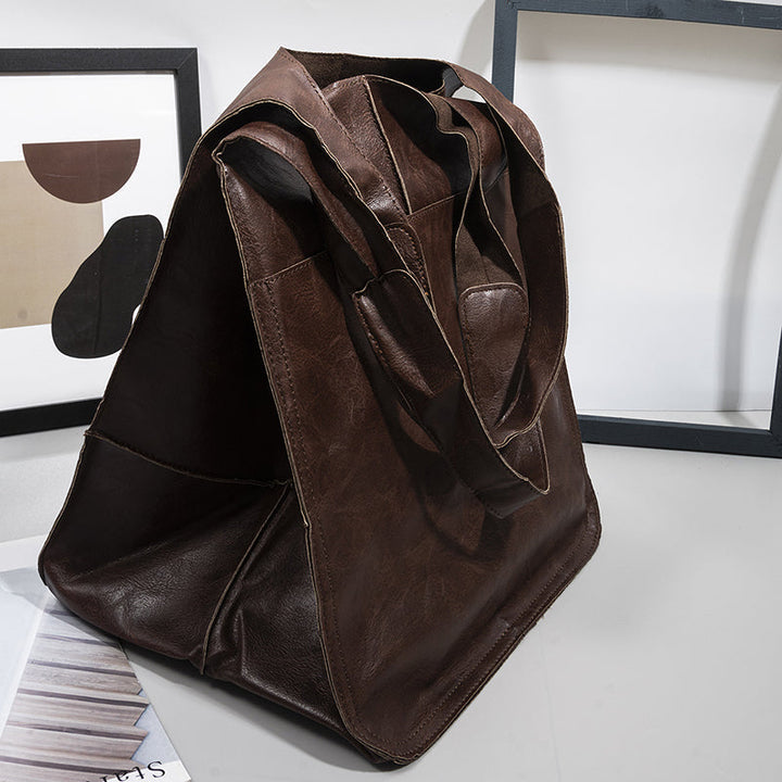Stornfield | Oversized leather weekend handbags for women