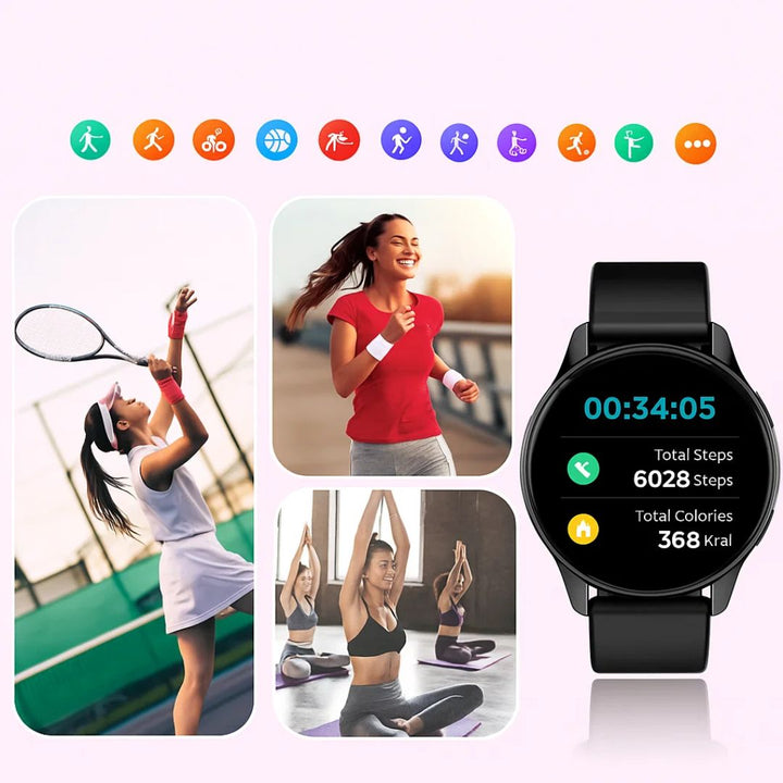 VitalSync | Smartwatch with Call Function – Health Tracking – For Active Women Stornfield