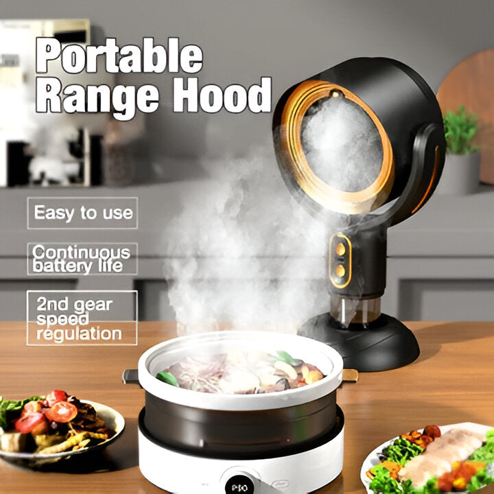 Portable Range Hood with 2-Speed Exhaust Fan – Compact Ventilation | Stornfield