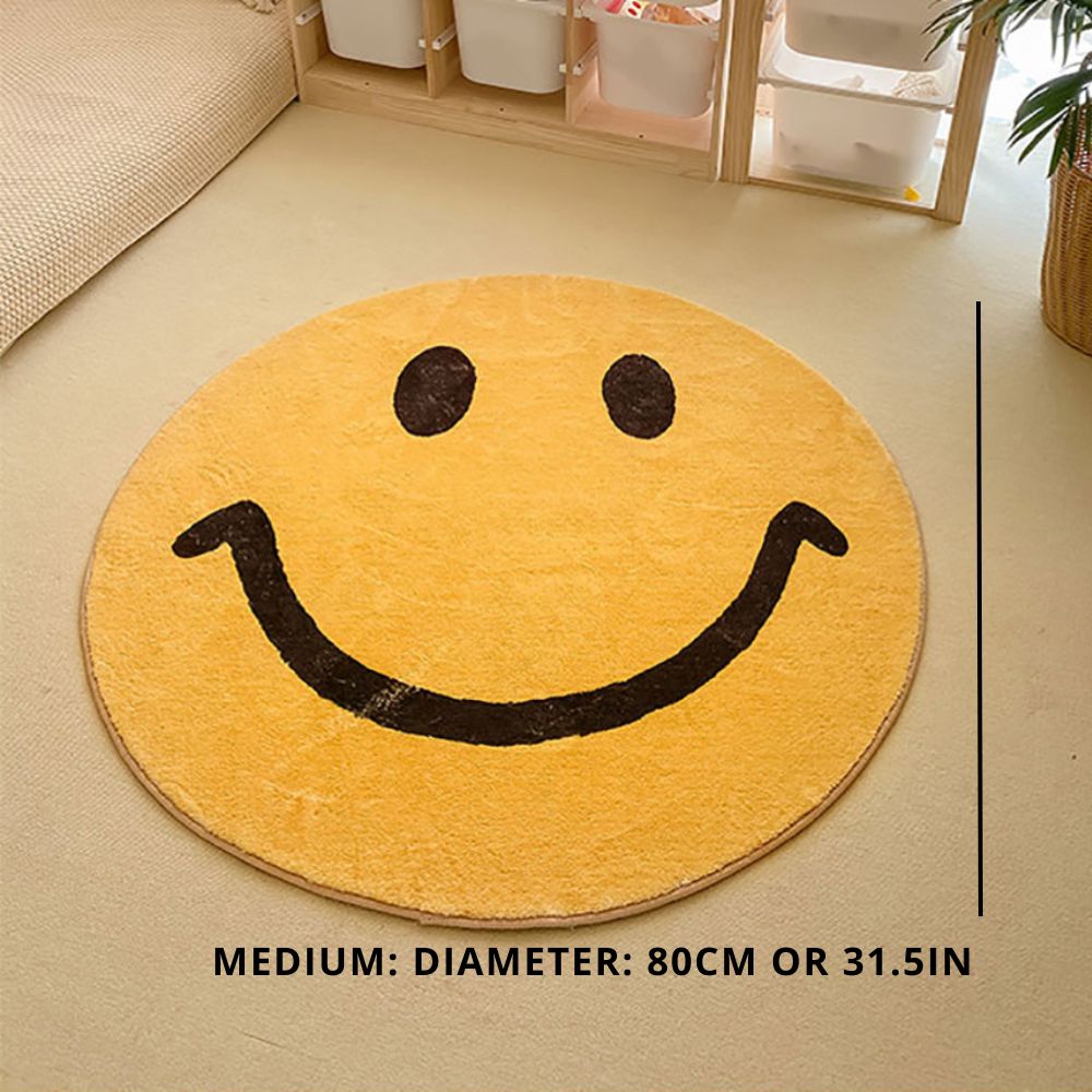 Stornfield | Smiling face rug