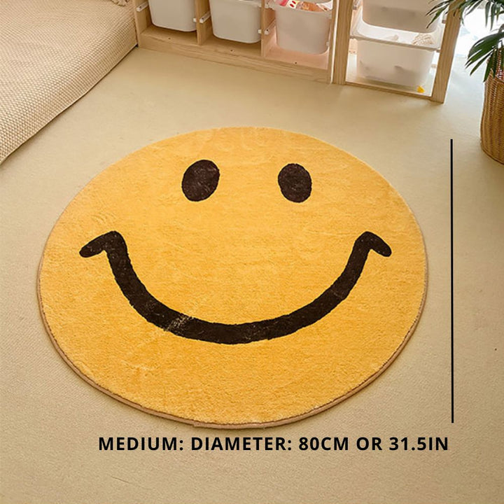 Stornfield | Smiling face rug