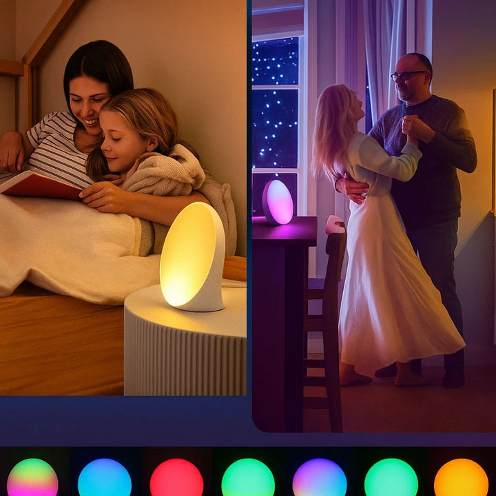 LumiRise | Sunrise Alarm Clock – Natural Wake-up Light – Mood Lighting – Ideal for dark mornings Stornfield