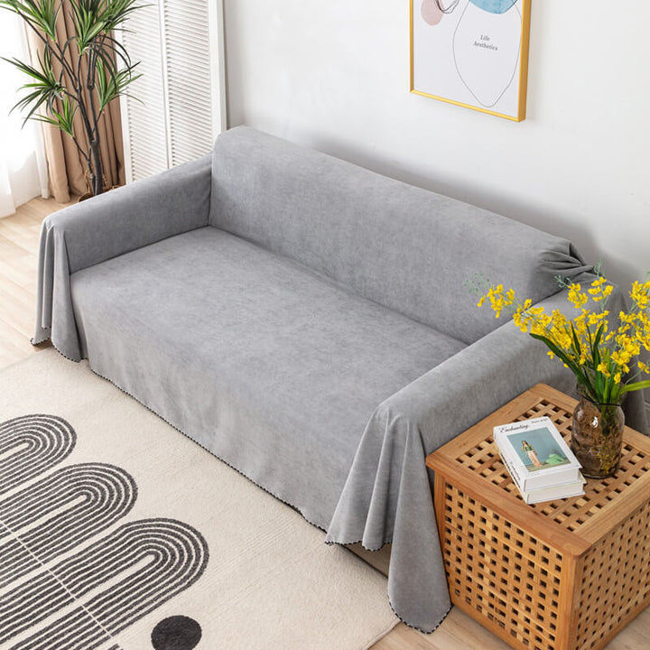Premium Waterproof Sofa Throw Blanket Covers with Jacquard Edge | Stornfield