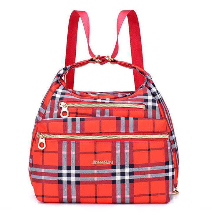 Bag with double zippers, backpack, handbag and crossbody bag | Stornfield