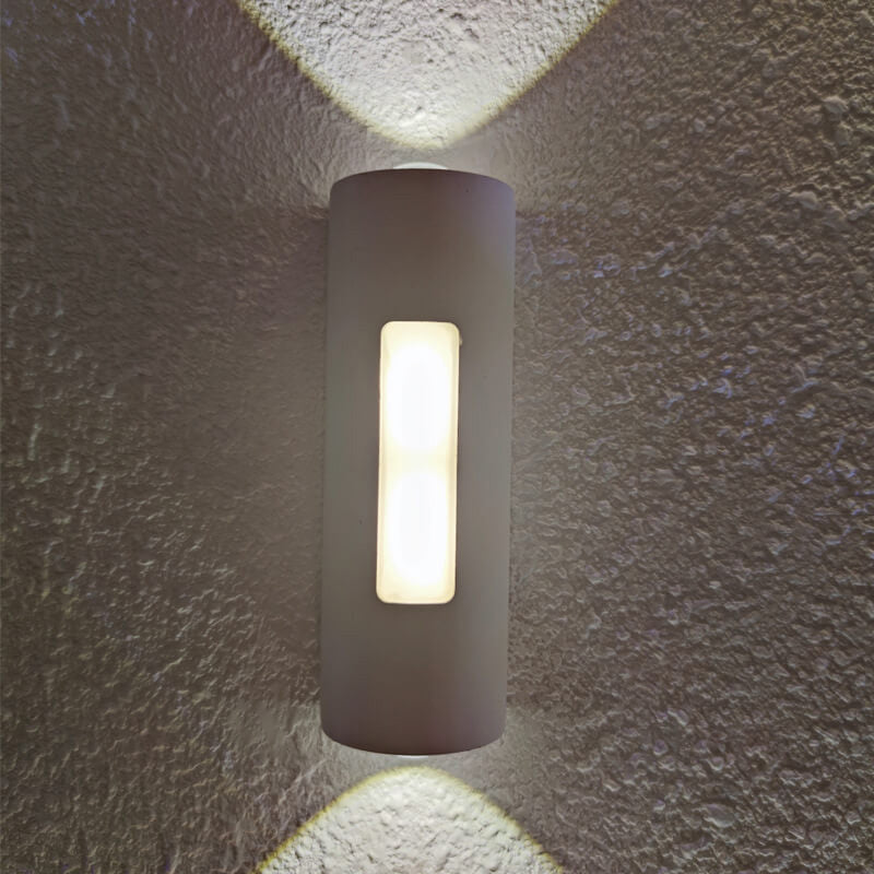 Modern Minimalist Cylindrical Design LED Outdoor Decorative Wall Sconce Lamp | Stornfield