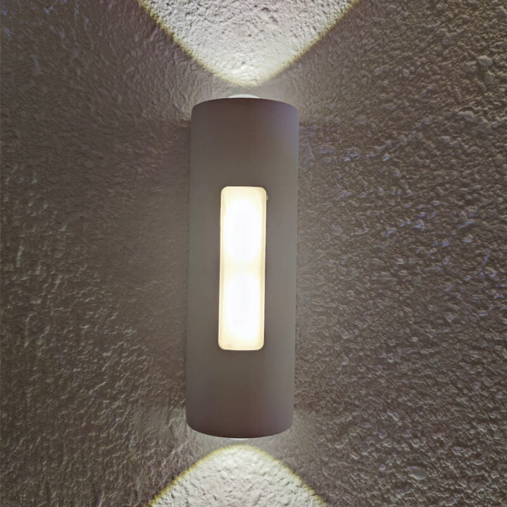Modern Minimalist Cylindrical Design LED Outdoor Decorative Wall Sconce Lamp | Stornfield