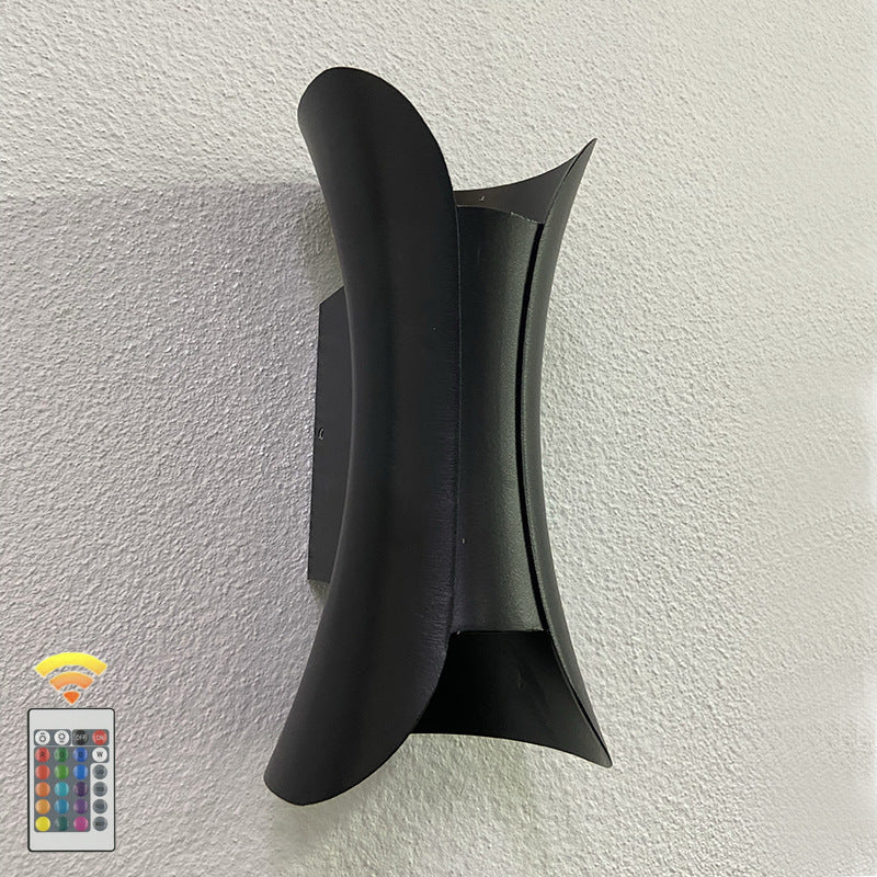 Modern Minimalist Waterproof Rectangle Aluminum LED Wall Sconce Lamp For Outdoor Patio | Stornfield