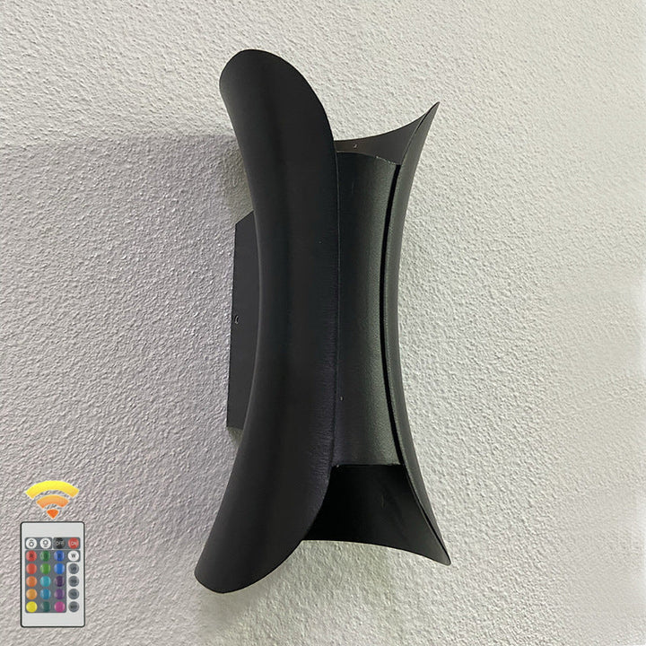 Modern Minimalist Waterproof Rectangle Aluminum LED Wall Sconce Lamp For Outdoor Patio | Stornfield