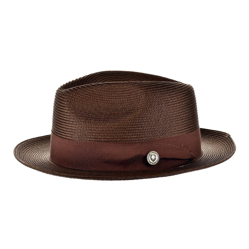 Natural Straw Fedora Hat | Stornfield