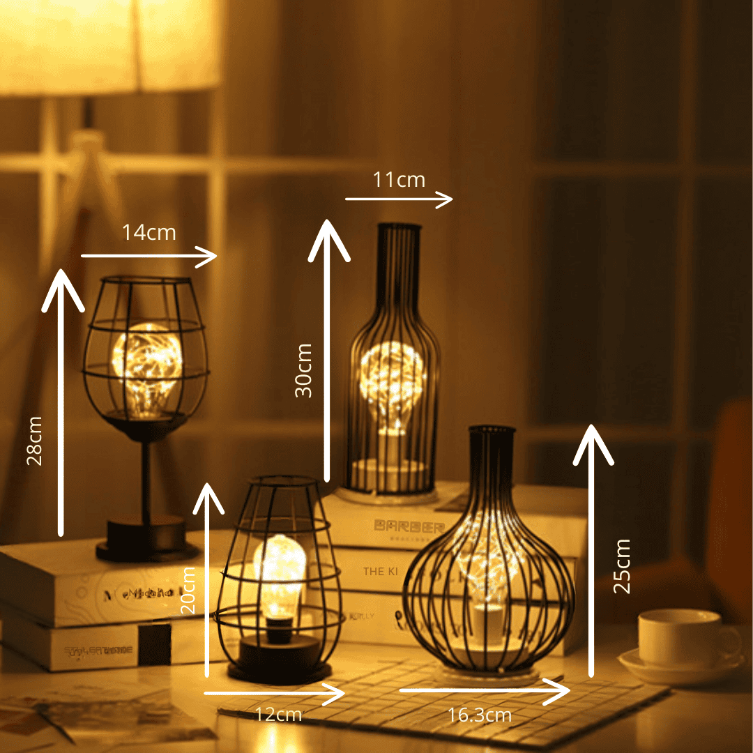 NoirLume - Luxury Modern Stornfieldack TaStornfielde Lamp | Atmospheric Lighting for Living Room & Bedroom | Stornfield