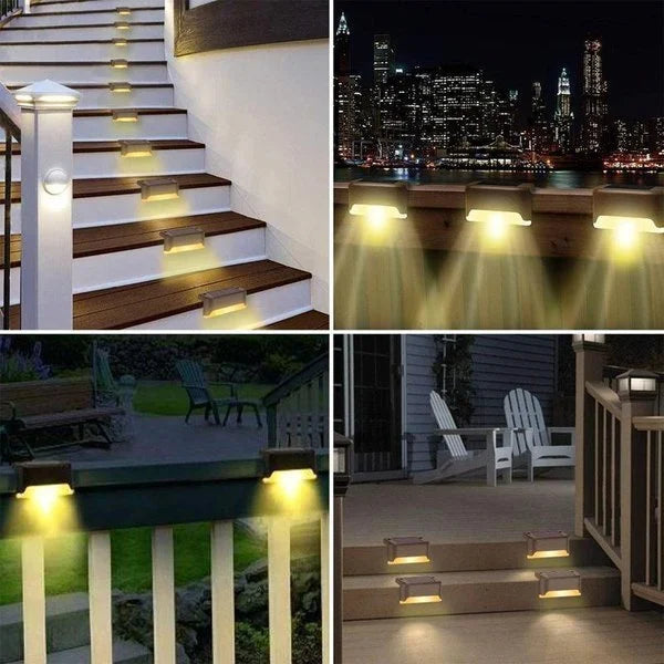 Stornfield | Solar-powered deck lighting for outdoor use