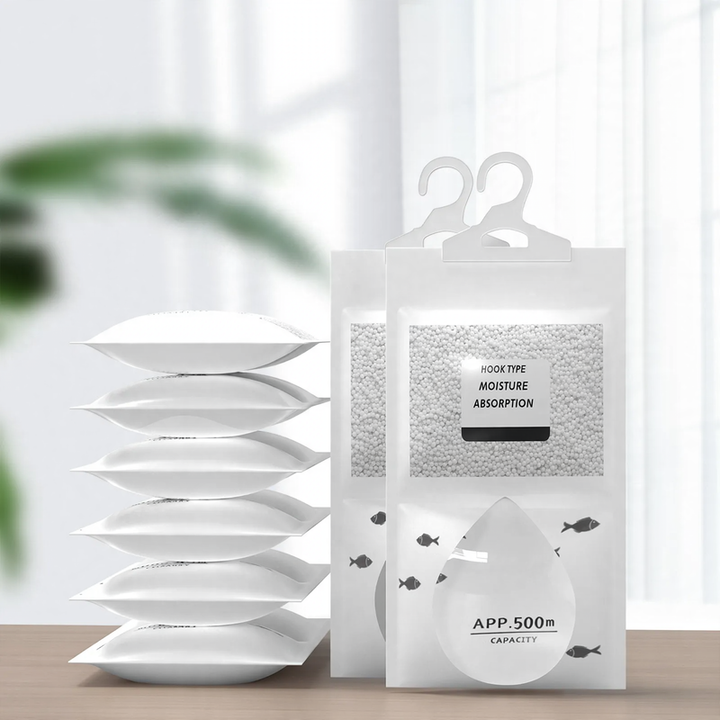 Hanging Dehumidifier Bag Against Moisture