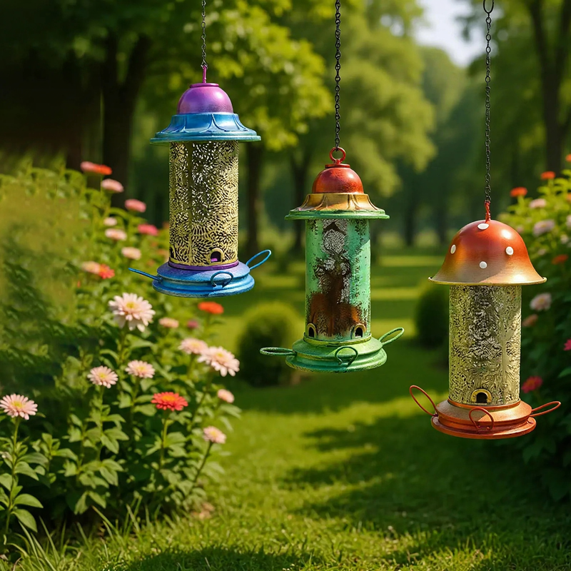Telescopic Bird Bath made of Metal