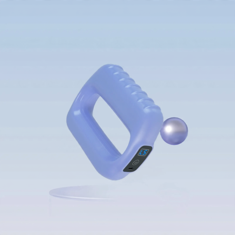 Fascia Massager Ring with Vibration, rechargeable