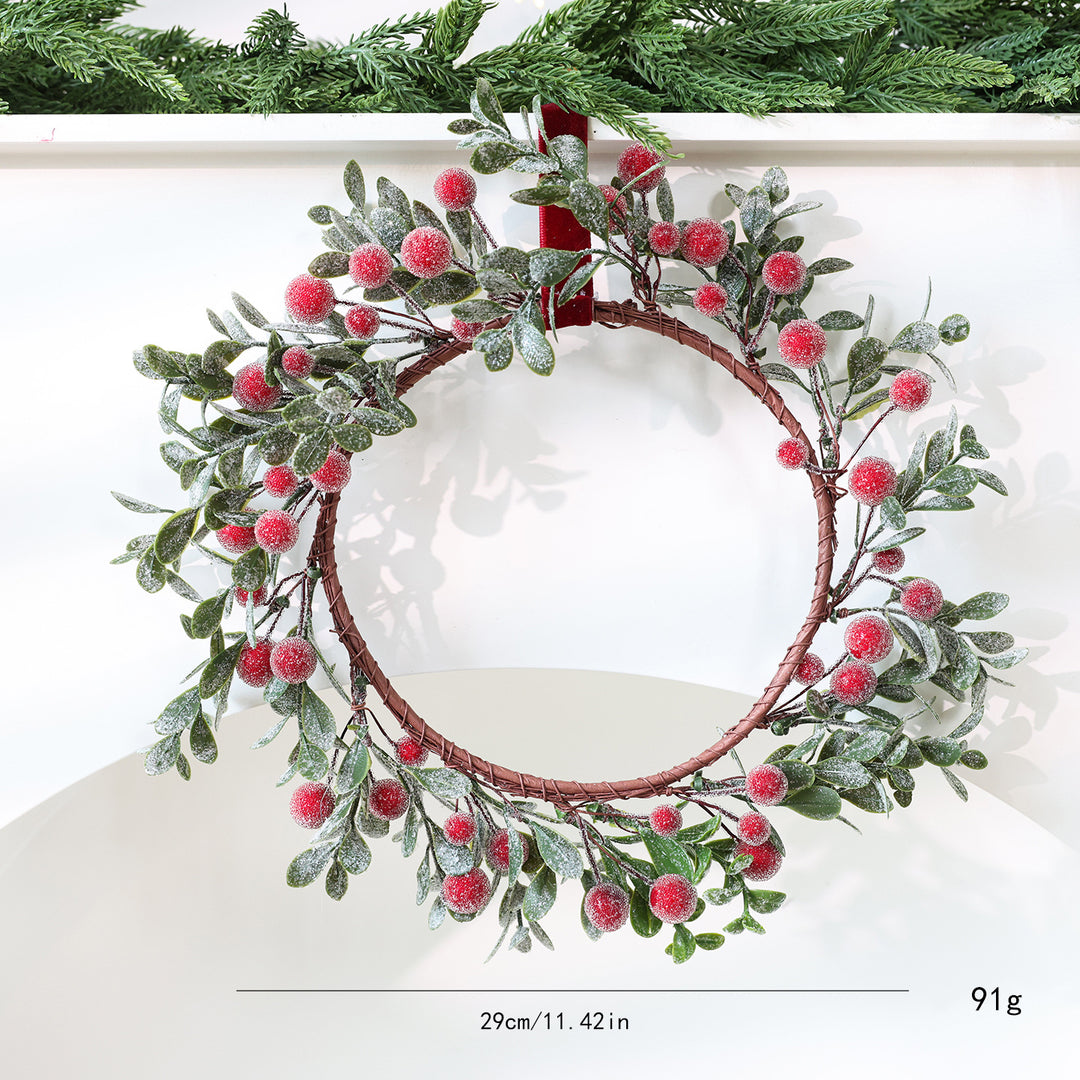 Decorative Christmas wreath for door and wall