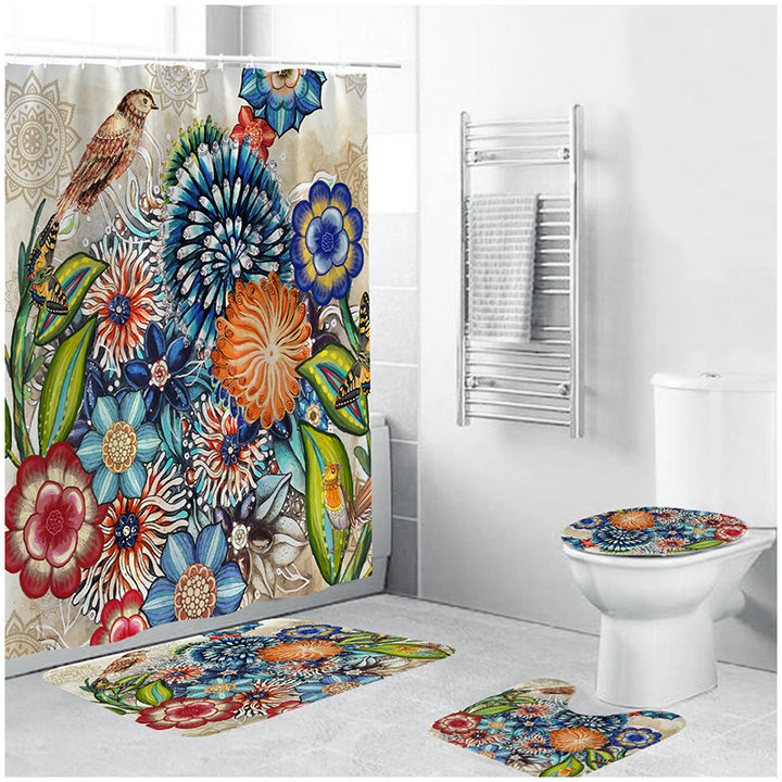 Artistic Floral Bath Decor Set Stornfield