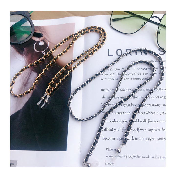 Stylish Twisted Metal Eyewear Chain Stornfield