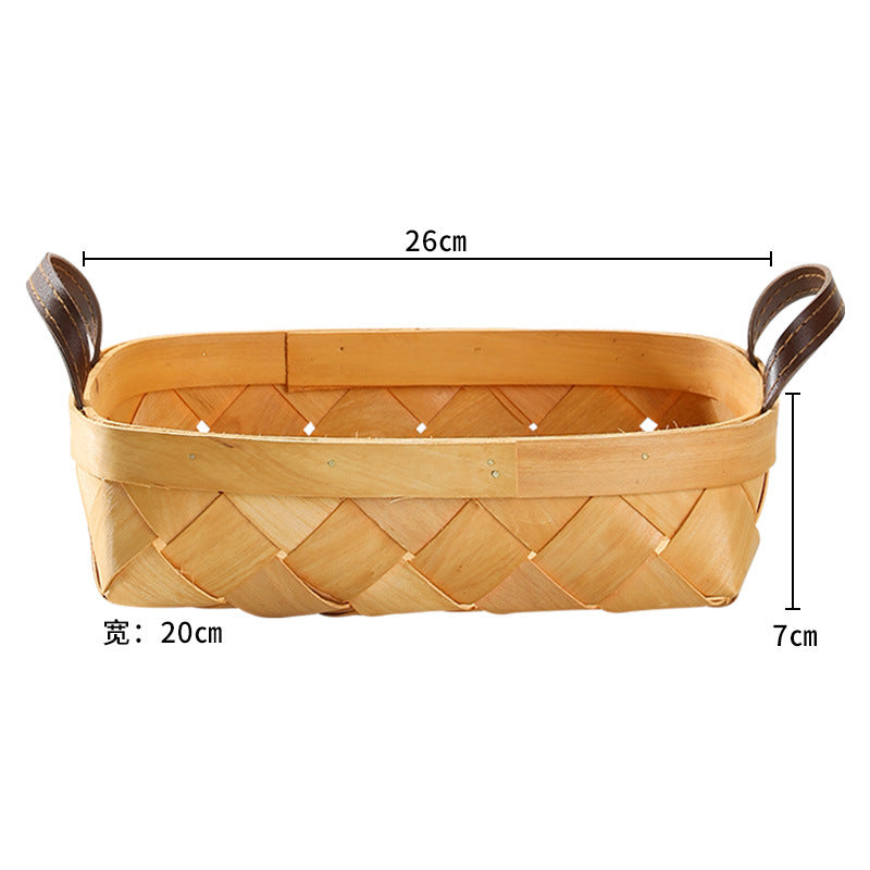 Unisex Multifunctional Storage Box made of Woven Natural Material Stornfield