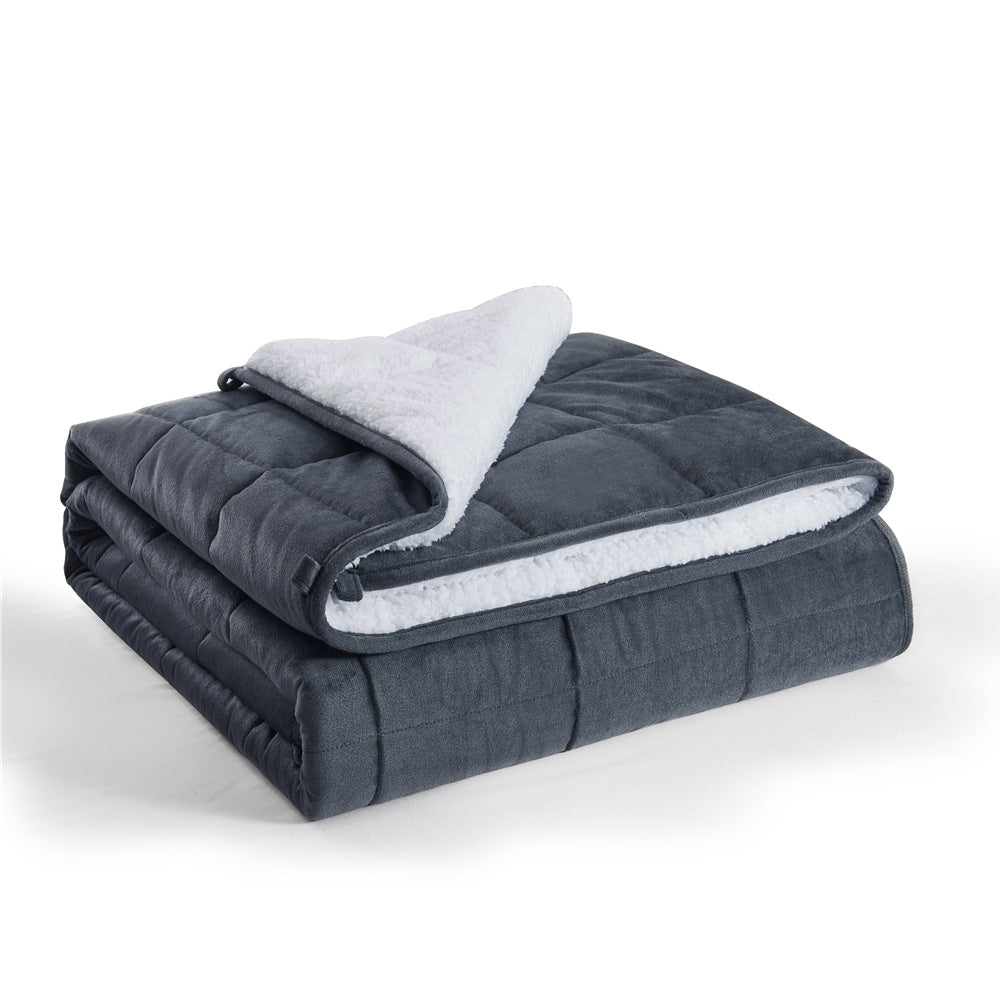 Reversible Sherpa Fleece Blanket Stornfield