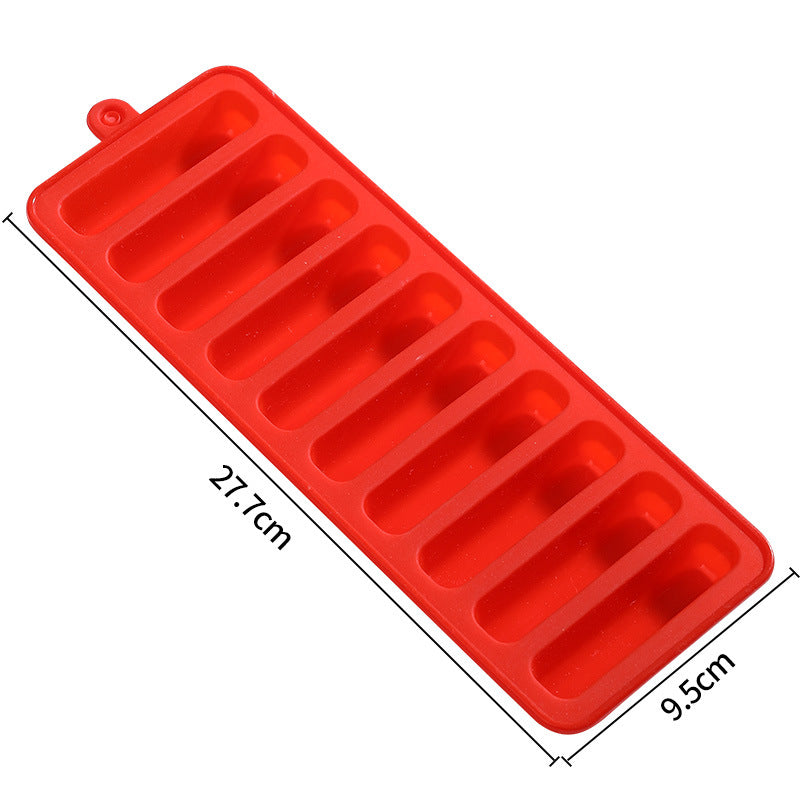 Unisex Silicone Ice Cube Mold with 10 Chambers Stornfield